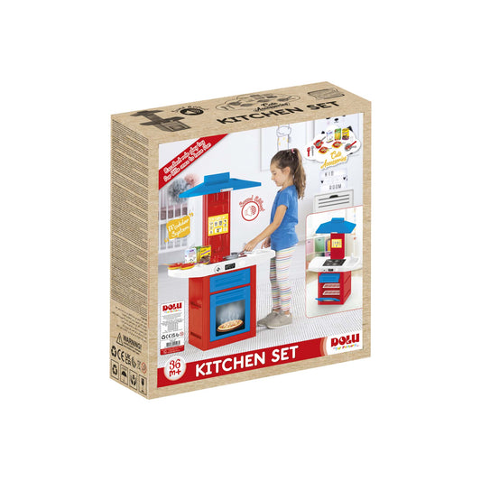 641490 Globo DOLU CUCINA giocattolo  100CM con 20 ACCESSORI