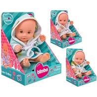Bambola 21 cm con Accappatoio  Bambolotto Morbido per Bambini  Modello casuale