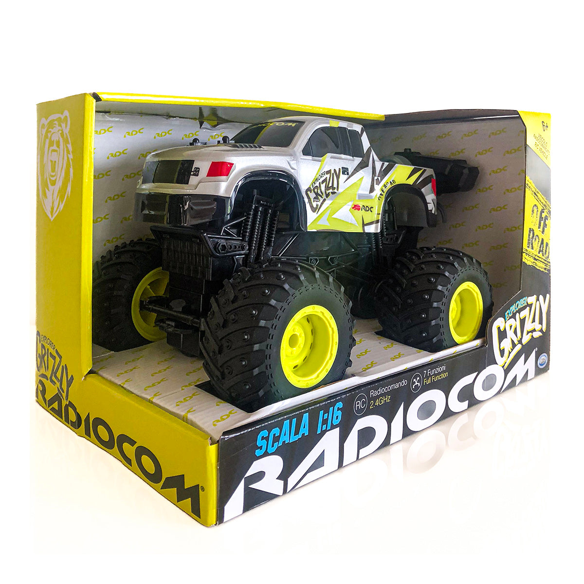 ODS 40722 Radiocom Grizzly  Auto  fuoristrada Radiocomandata scala 1:16