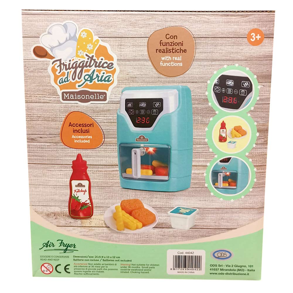 ODS 44042 Maisonelle Friggitrice ad aria con luci ed  effetto sonoro  con access