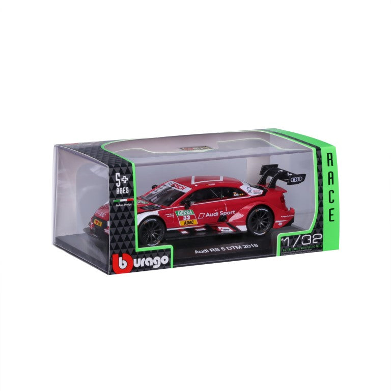 18-41160 Bburago Race -  Audi RS 5 DTM #33 (Réne Rast) - Scala 1:32