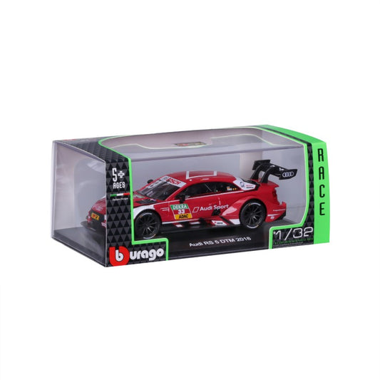 18-41160 Bburago Race -  Audi RS 5 DTM #33 (Réne Rast) - Scala 1:32