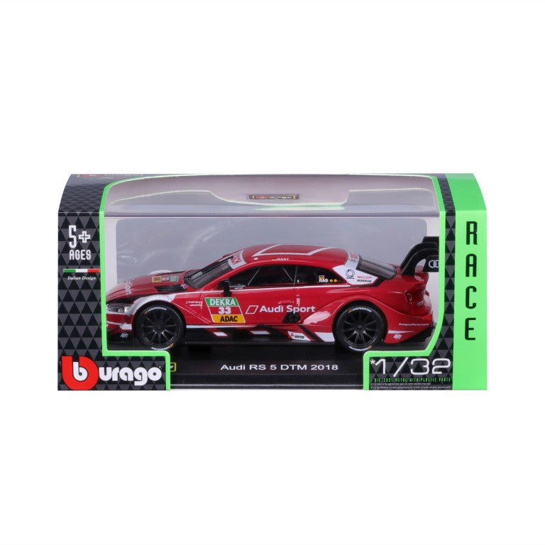 18-41160 Bburago Race -  Audi RS 5 DTM #33 (Réne Rast) - Scala 1:32