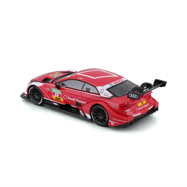 18-41160 Bburago Race -  Audi RS 5 DTM #33 (Réne Rast) - Scala 1:32