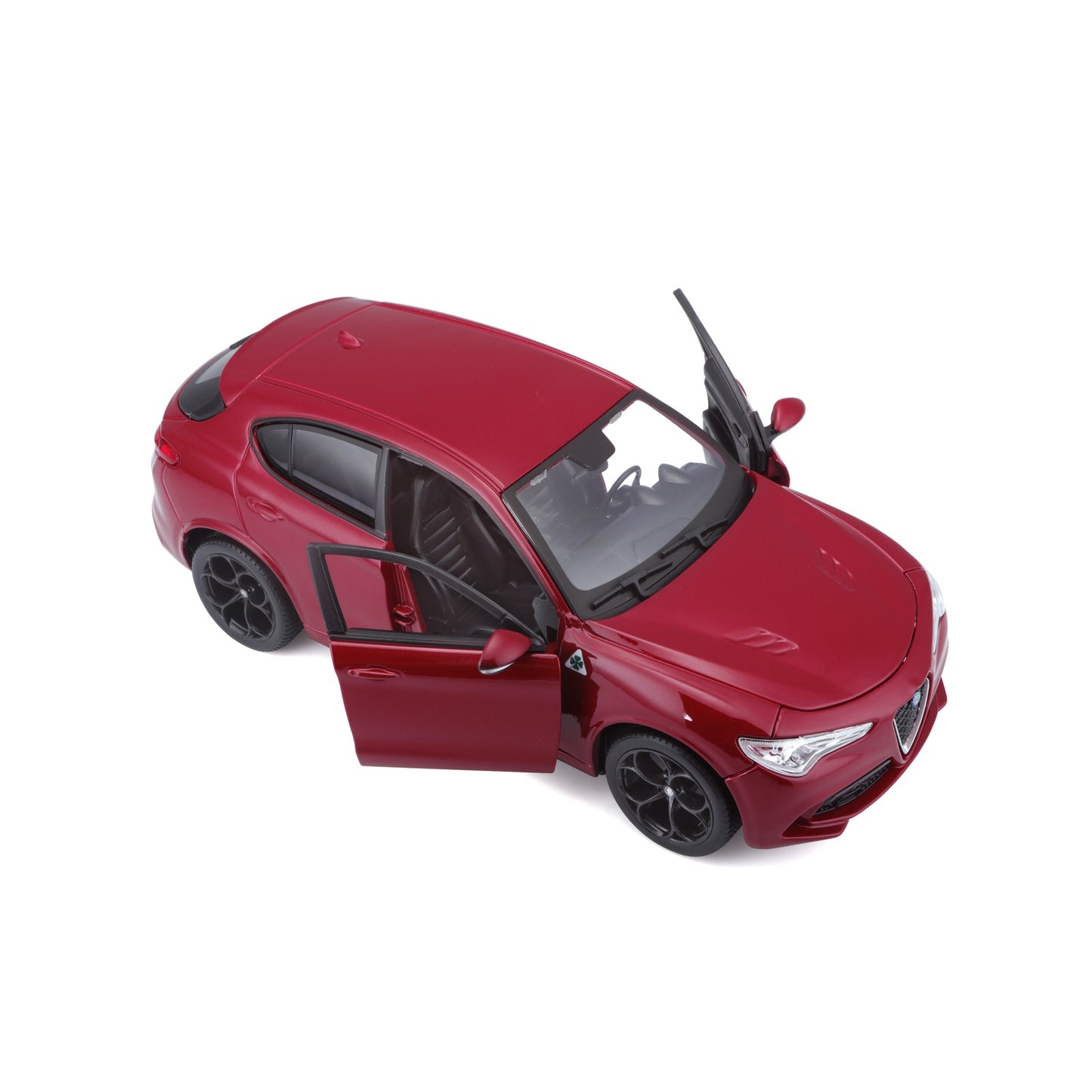*18-21086 RD Bburago - Alfa Romeo Stelvio, rossa - Scala 1:24