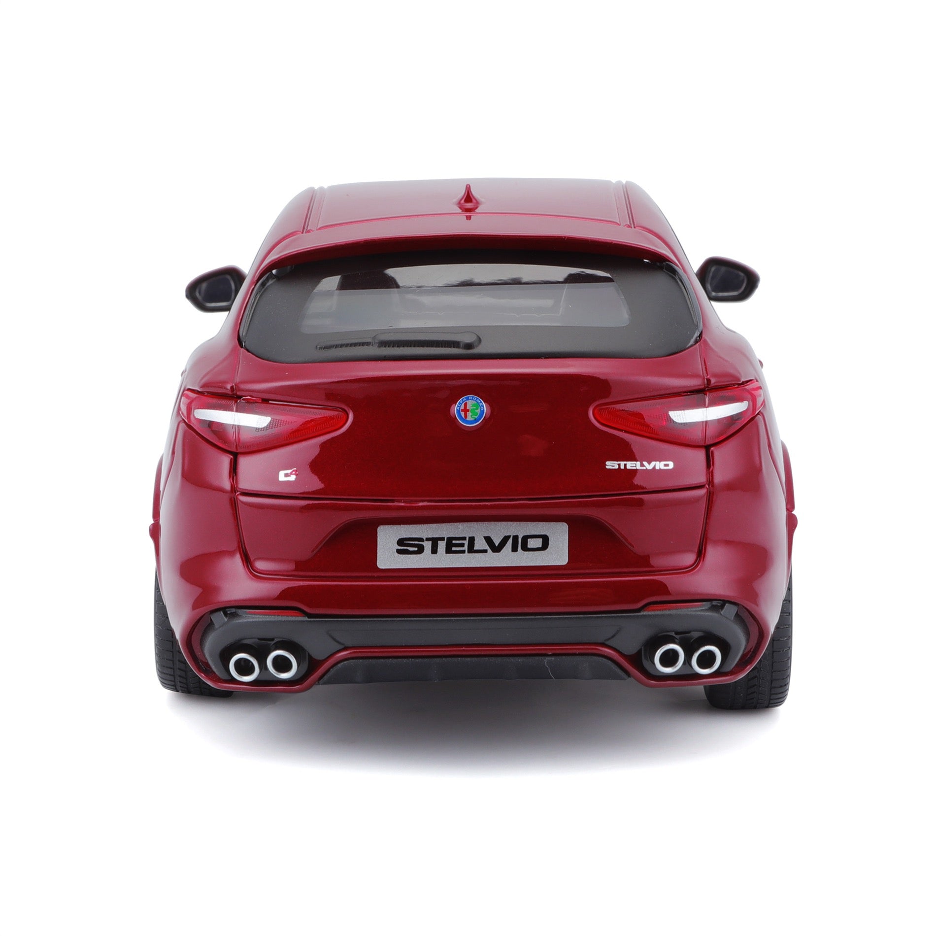 *18-21086 RD Bburago - Alfa Romeo Stelvio, rossa - Scala 1:24