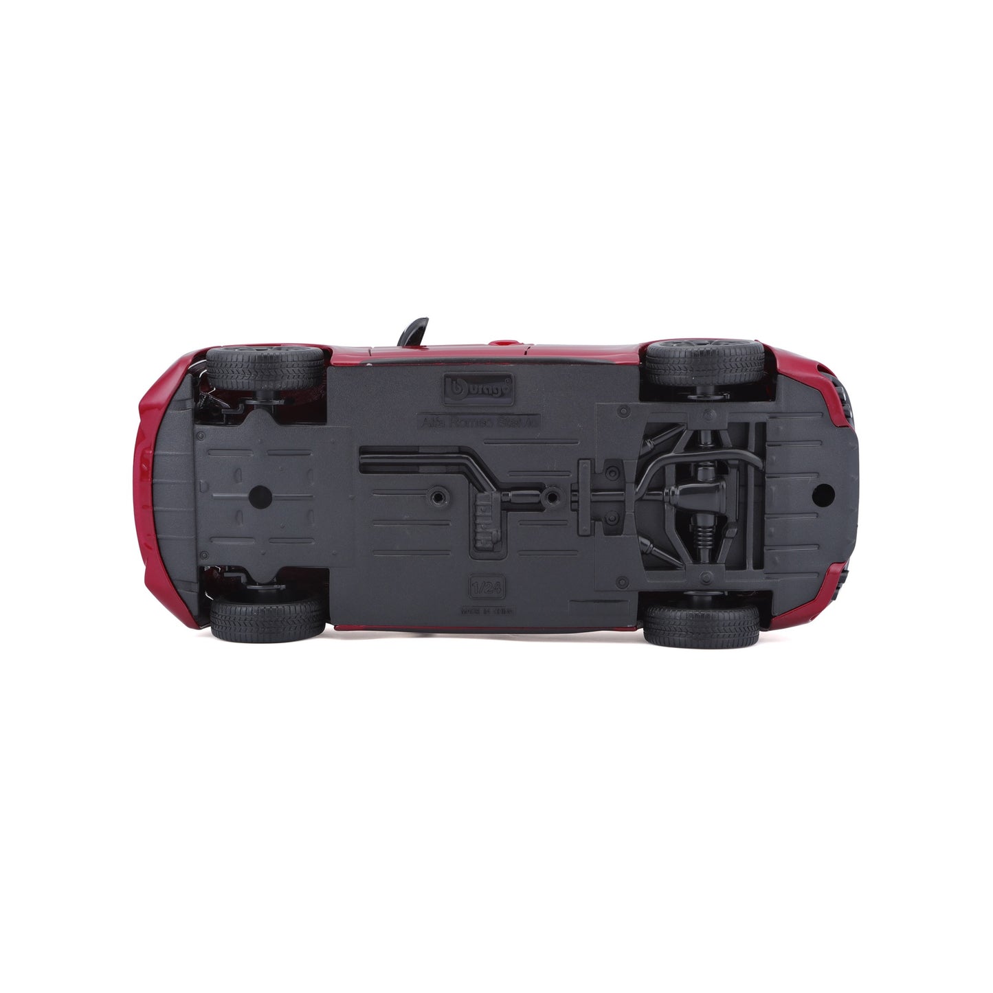 *18-21086 RD Bburago - Alfa Romeo Stelvio, rossa - Scala 1:24