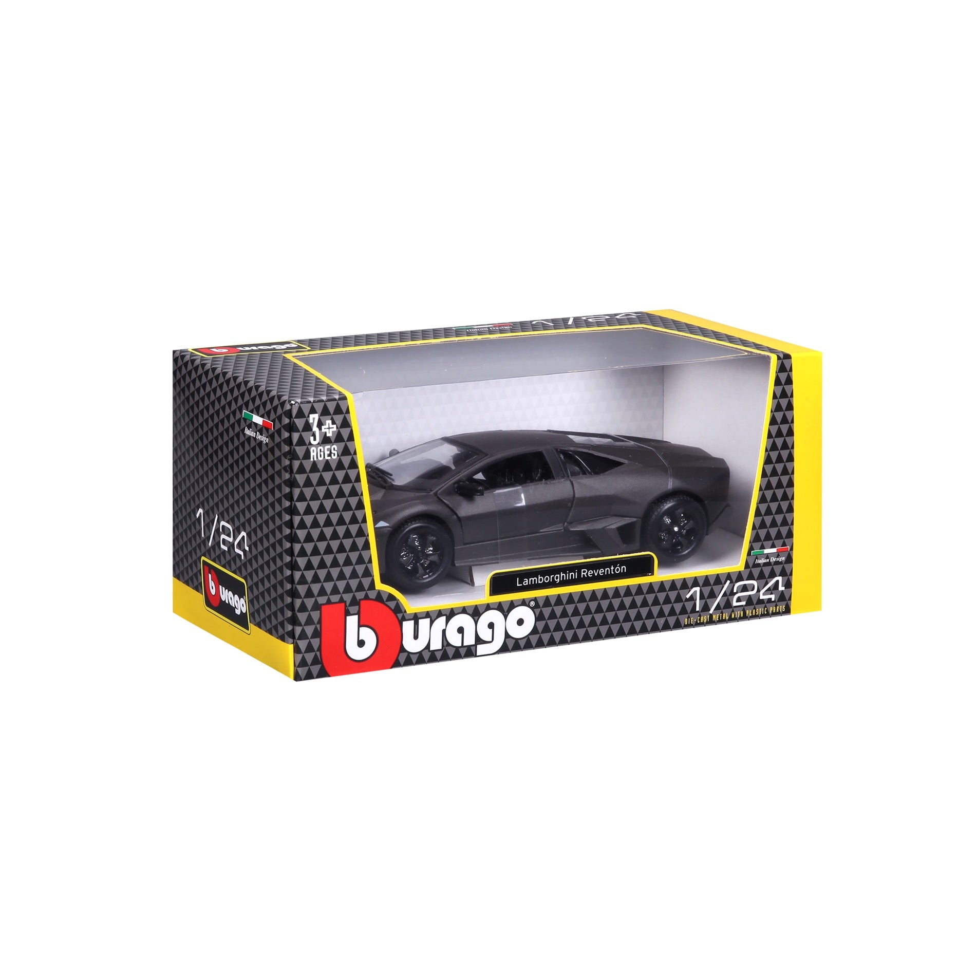 18-21041 GY Bburago - Lamborghini Reventon, grigia - Scala 1:24