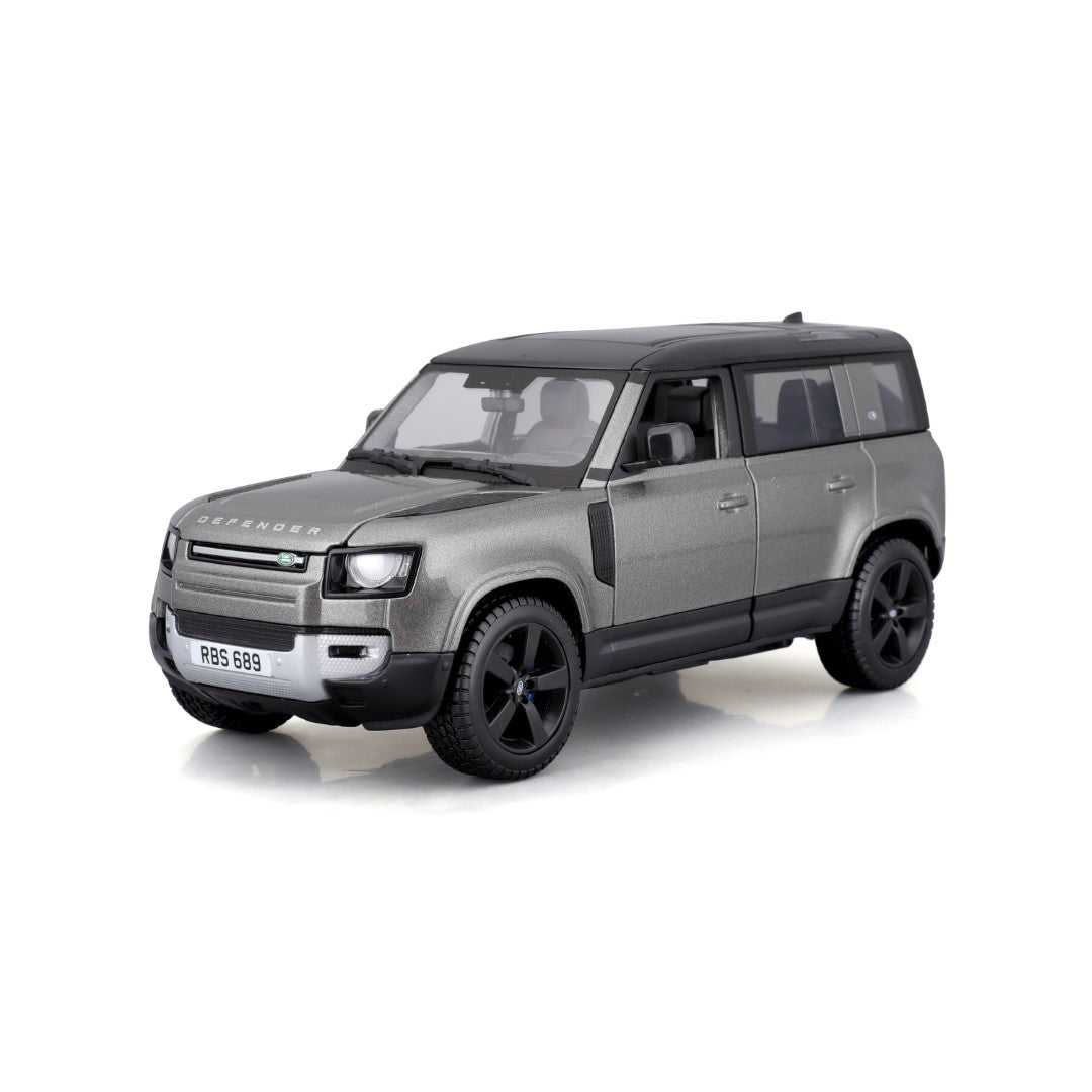 18-21101 SL Bburago - Land Rover Defender (2022), argento - 1:24