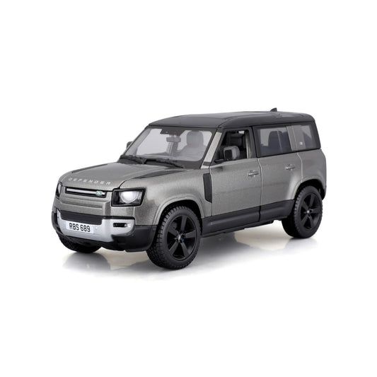 18-21101 SL Bburago - Land Rover Defender (2022), argento - 1:24