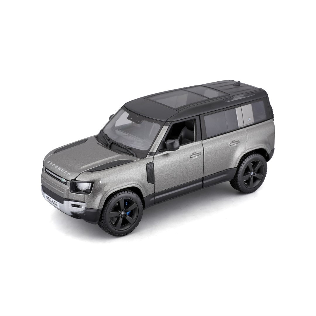 18-21101 SL Bburago - Land Rover Defender (2022), argento - 1:24