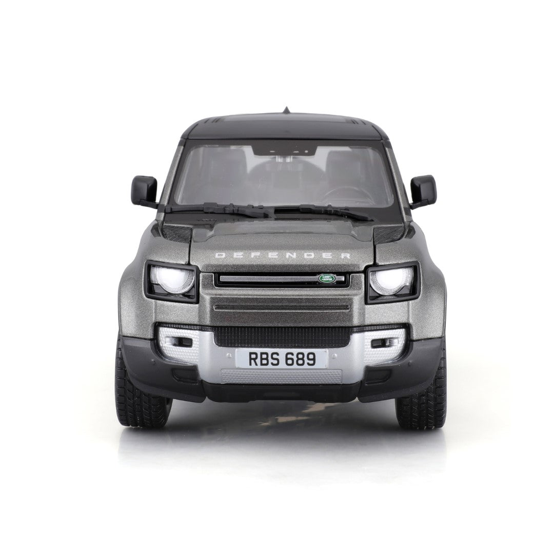 18-21101 SL Bburago - Land Rover Defender (2022), argento - 1:24