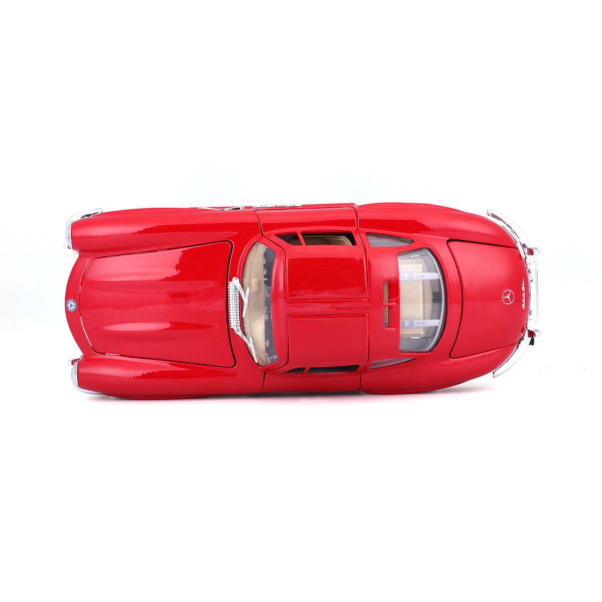 18-22023 RD Bburago - Mercedes-Benz 300 SL (1954), rossa - Scala 1:24