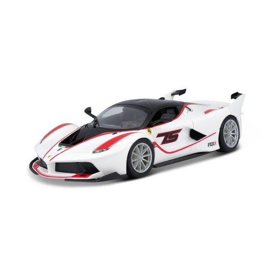 18-26301 Bburago Ferrari Racing - Ferrari FXX K, bianca - Scala 1:24