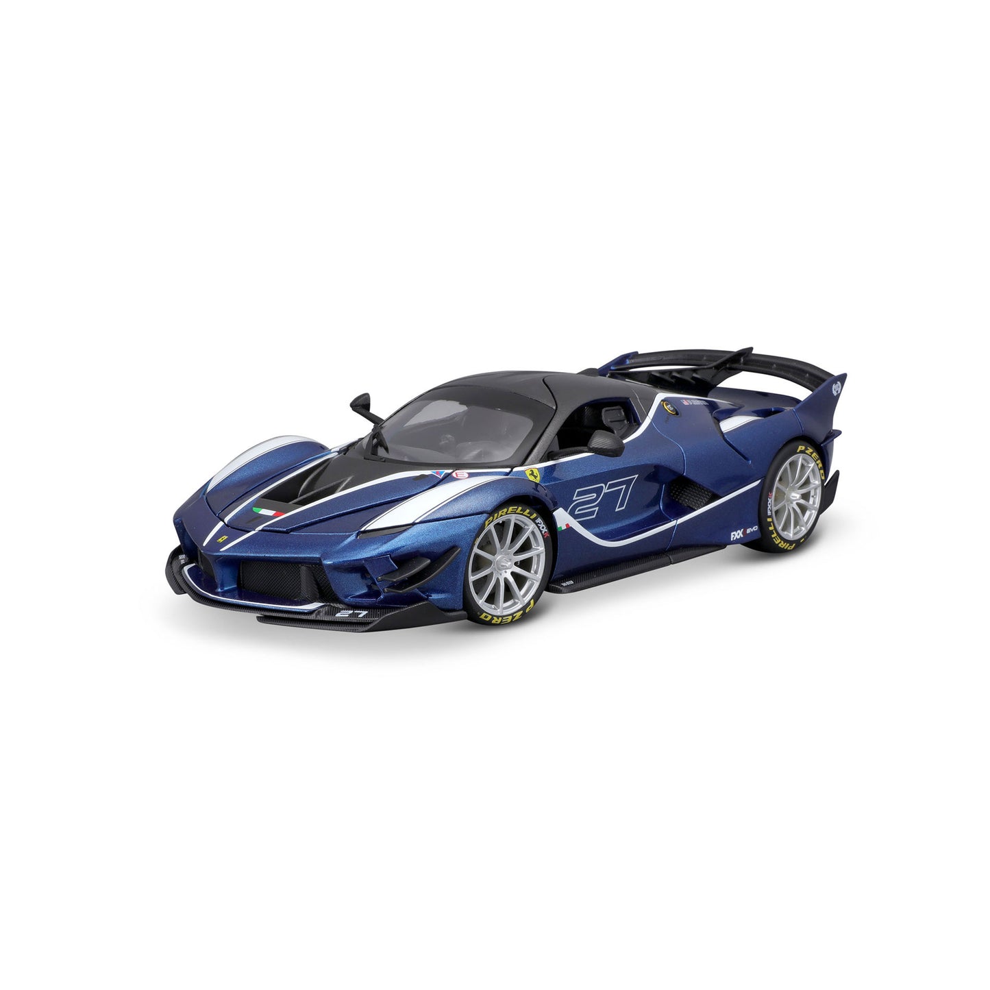 18-16012 Bburago Ferrari Race & Play - Ferrari FXX K #27, blu - 1:18