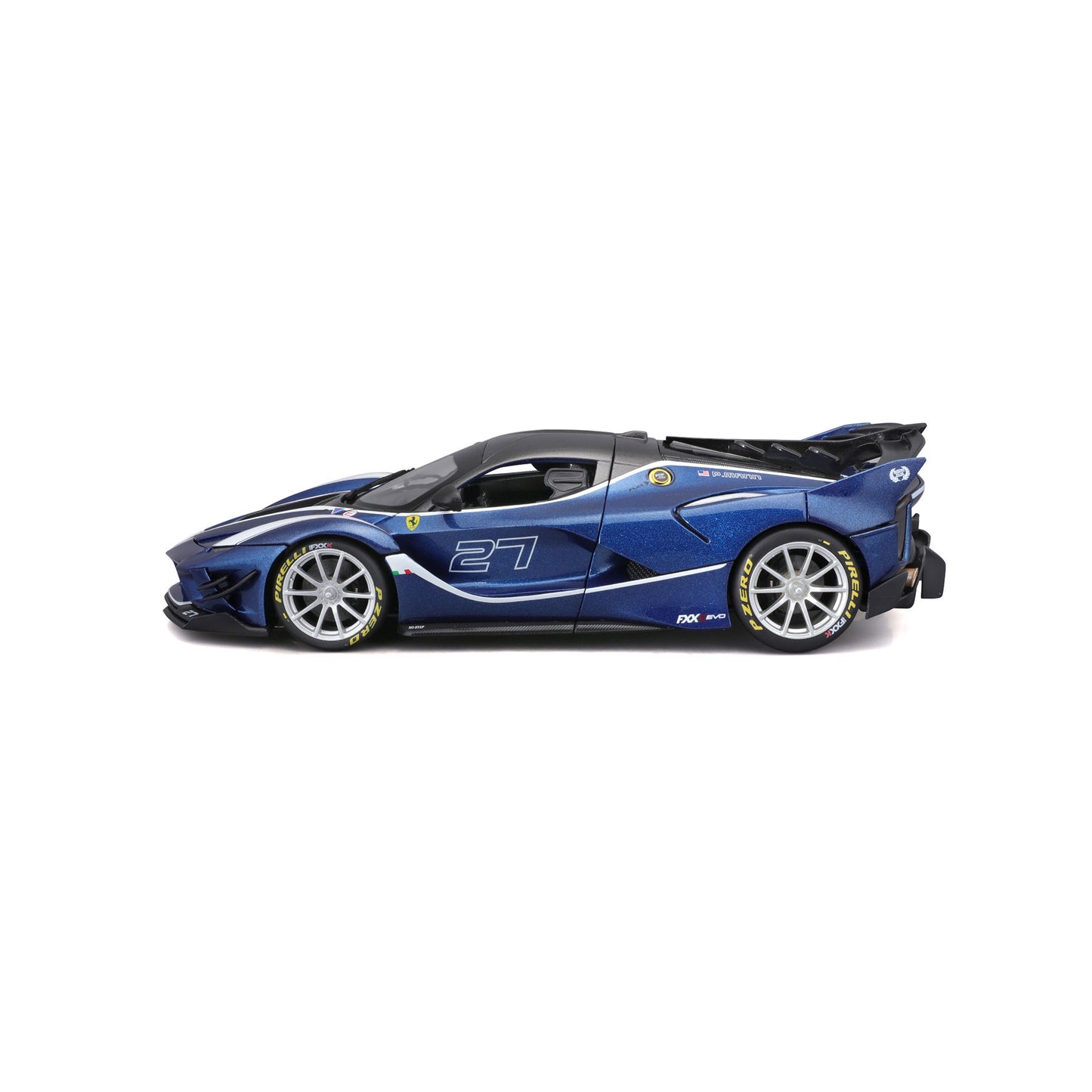 18-16012 Bburago Ferrari Race & Play - Ferrari FXX K #27, blu - 1:18