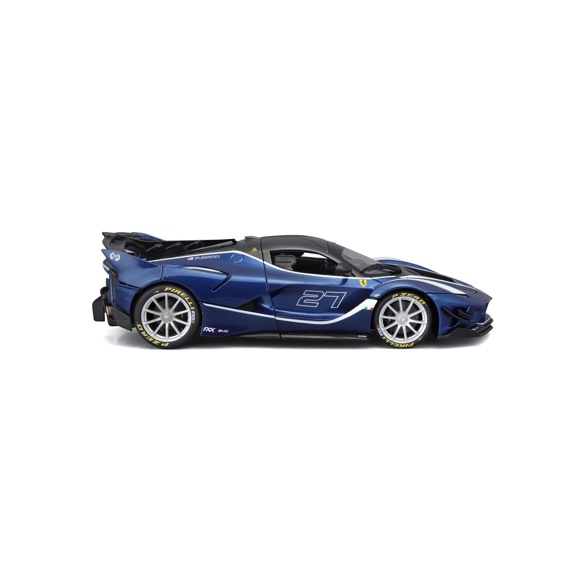 18-16012 Bburago Ferrari Race & Play - Ferrari FXX K #27, blu - 1:18