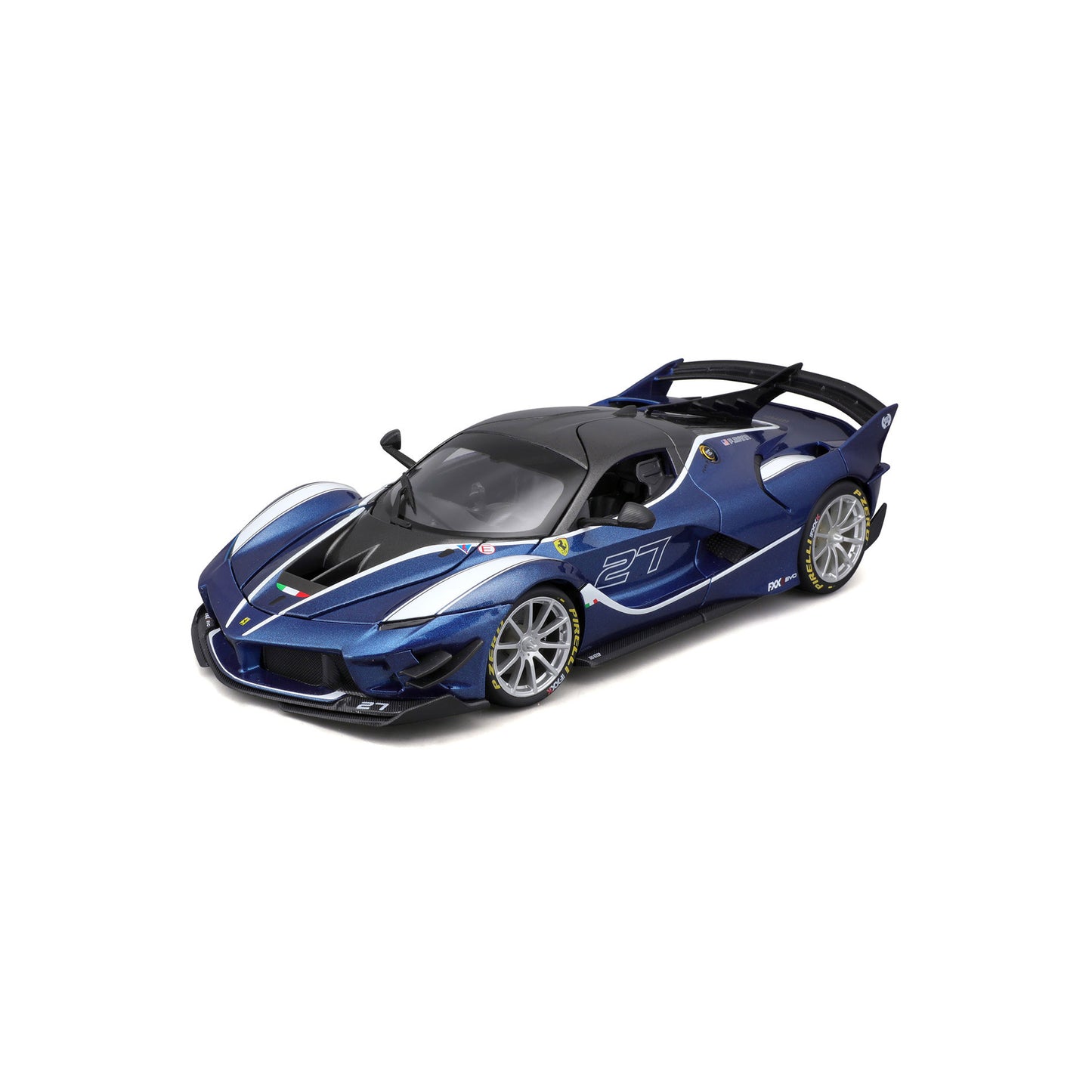 18-16012 Bburago Ferrari Race & Play - Ferrari FXX K #27, blu - 1:18