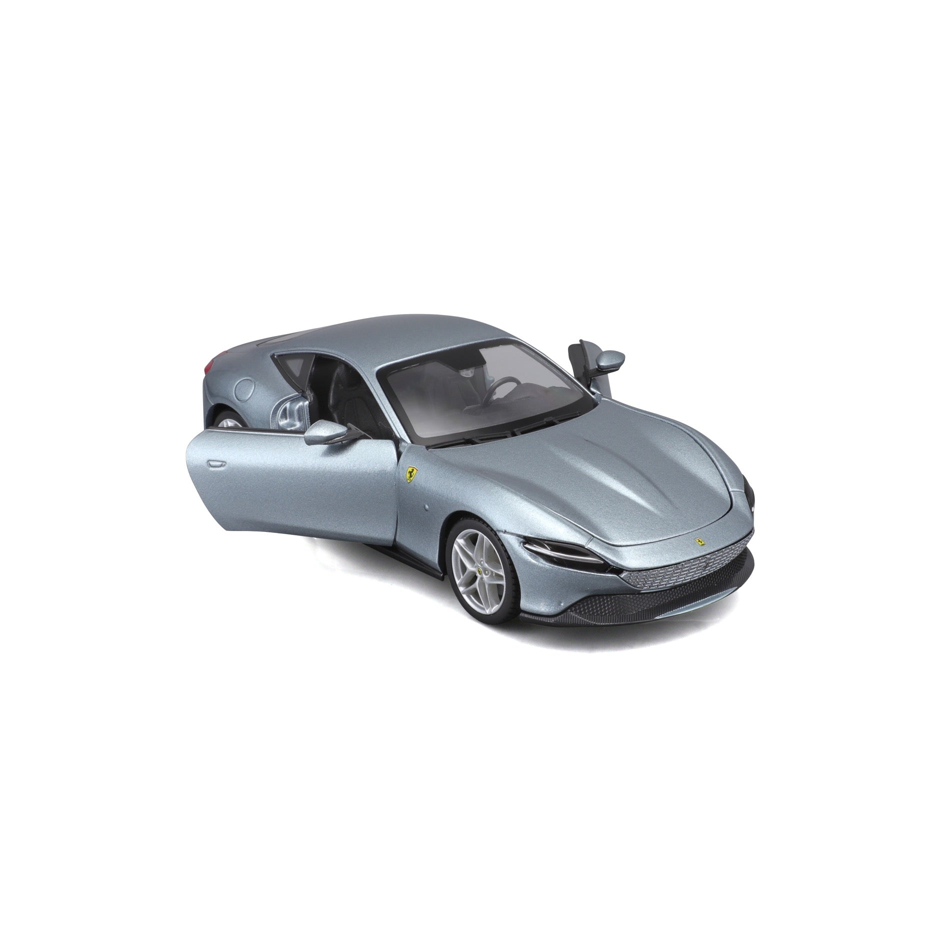 18-26029 Bburago Ferrari Race&Play - Ferrari Roma, grigia - Scala 1:24