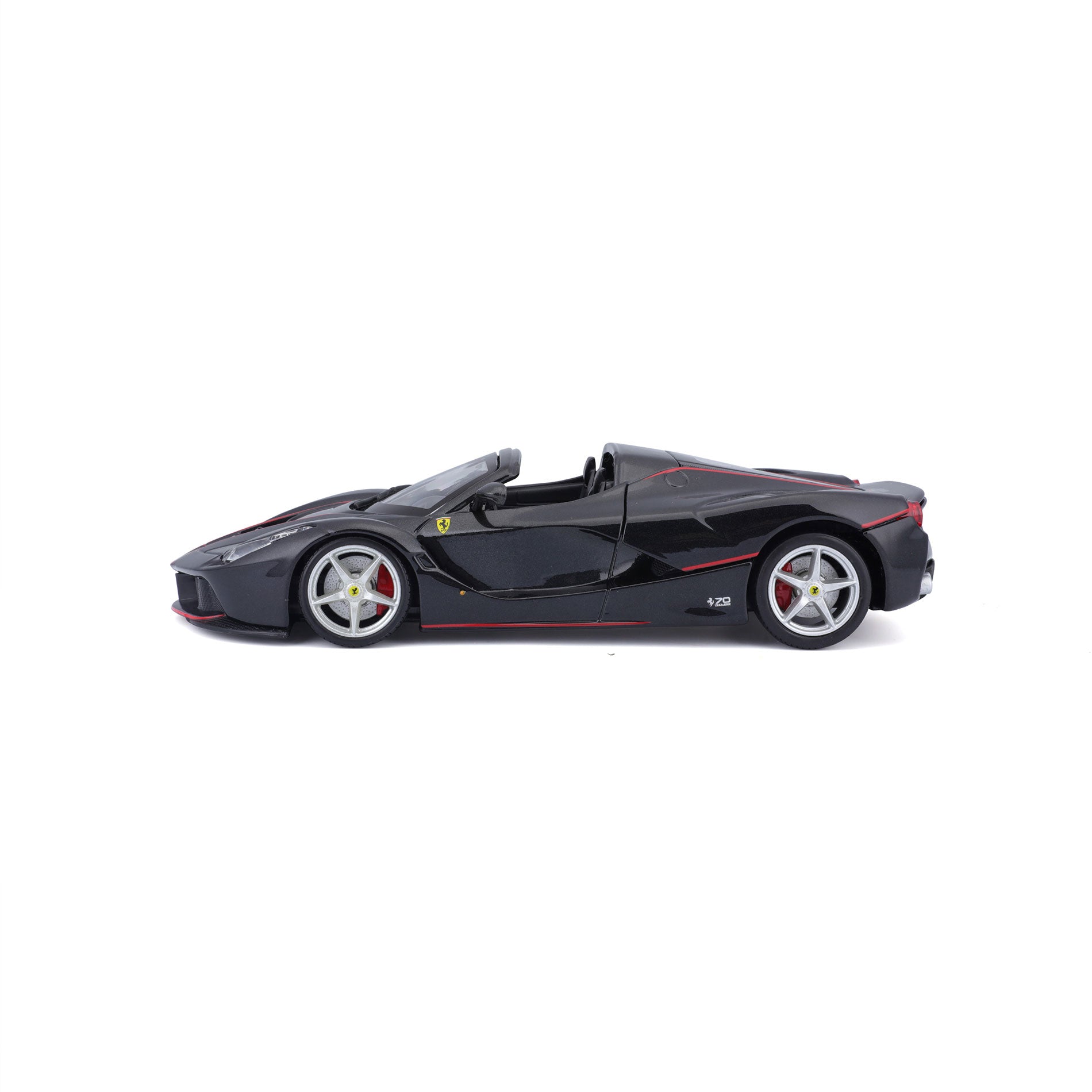 18-26022 Bburago Ferrari Race&Play - Ferrari LaFerrari Aperta, nera - 1:24