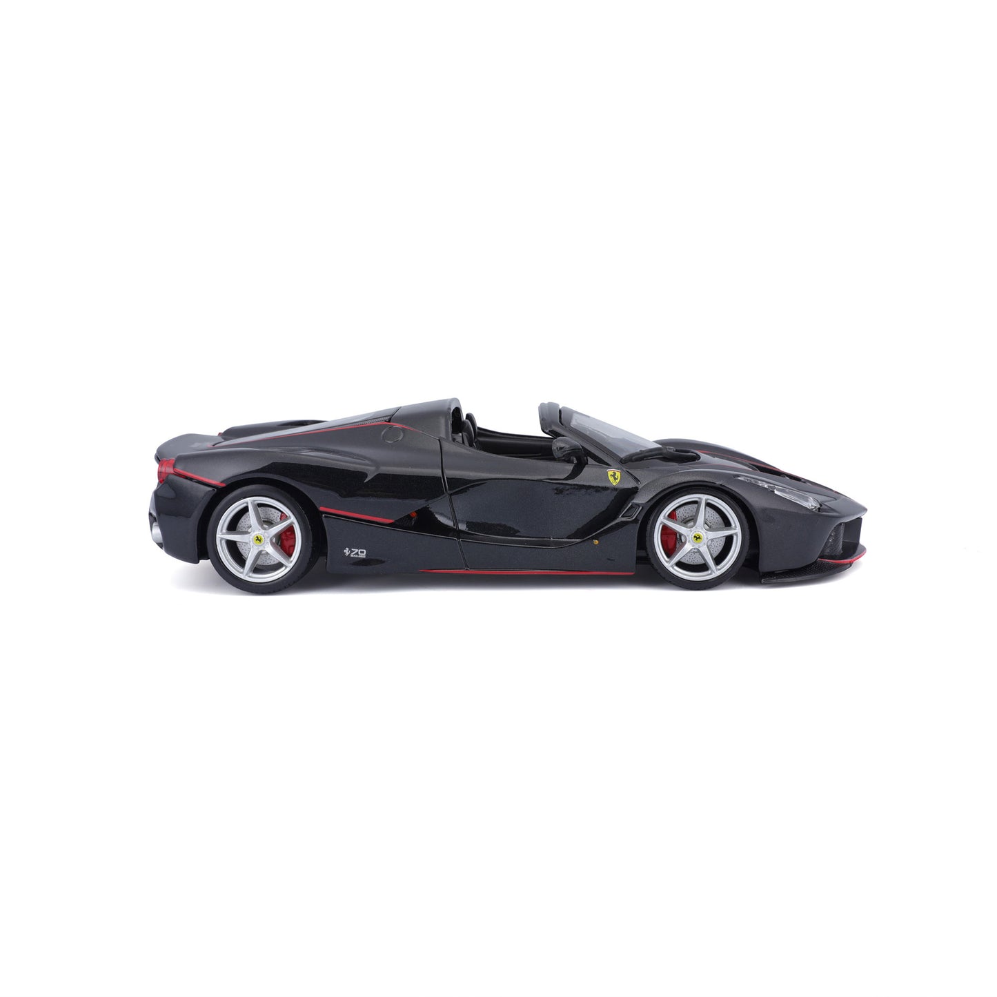 18-26022 Bburago Ferrari Race&Play - Ferrari LaFerrari Aperta, nera - 1:24