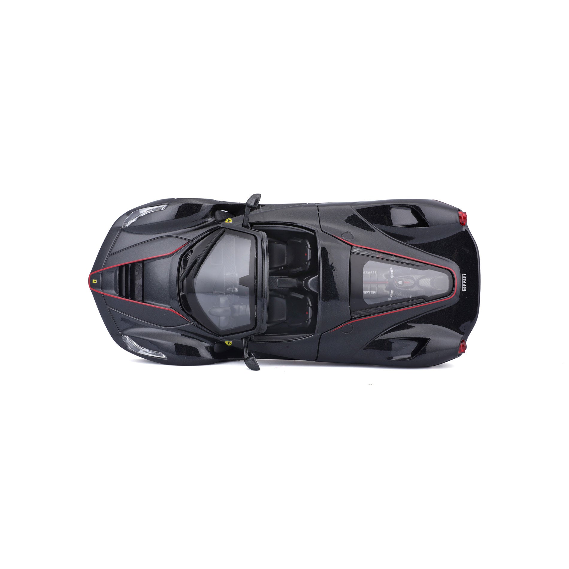 18-26022 Bburago Ferrari Race&Play - Ferrari LaFerrari Aperta, nera - 1:24