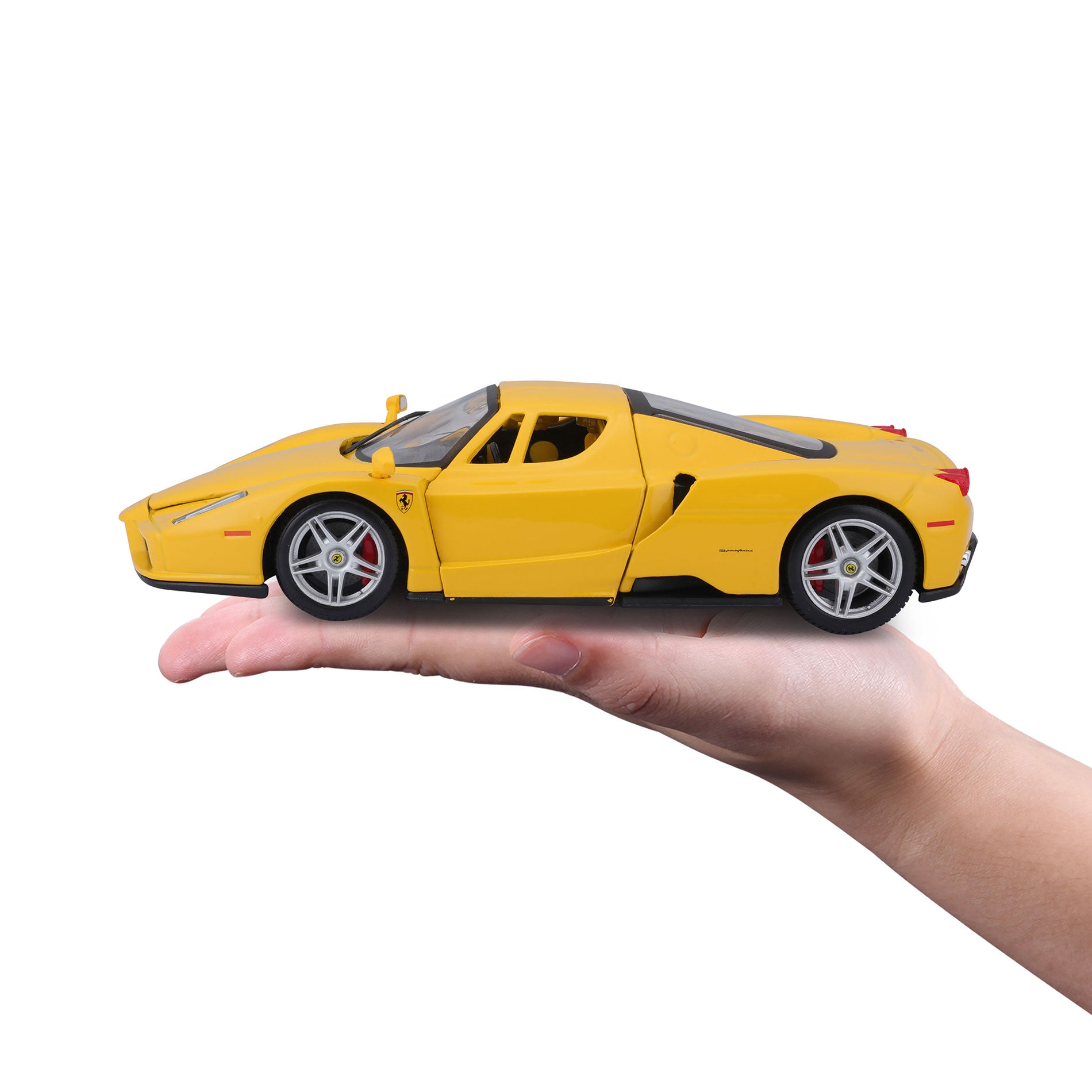18-26006 YL Bburago Ferrari R&P - Ferrari Enzo Ferrari, gialla - Scala 1:24