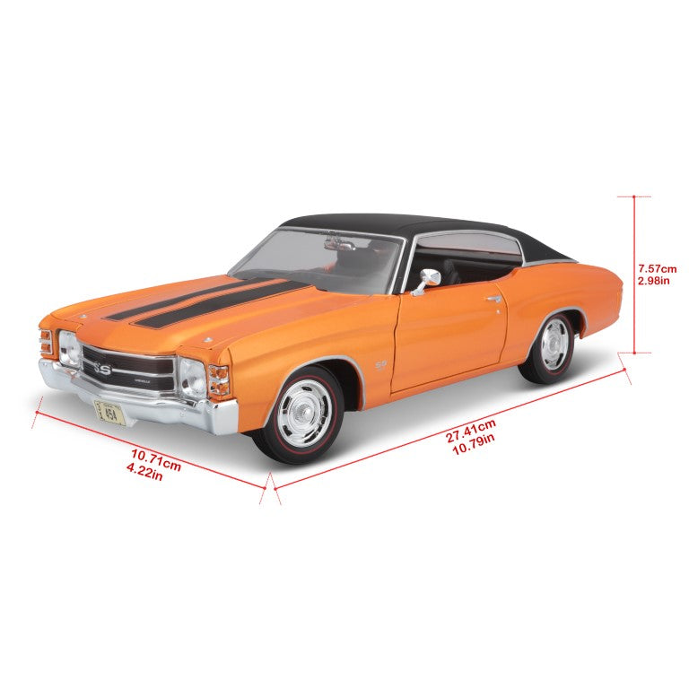 10-31890 Bburago Maisto - Chevrolet Chevelle SS454 Sport (1971) - 1:18