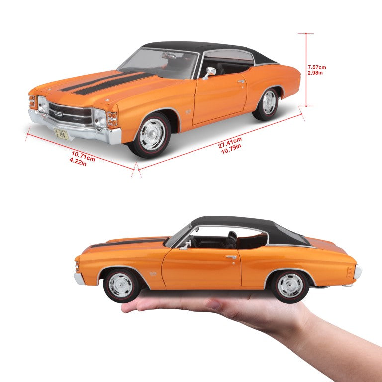 10-31890 Bburago Maisto - Chevrolet Chevelle SS454 Sport (1971) - 1:18
