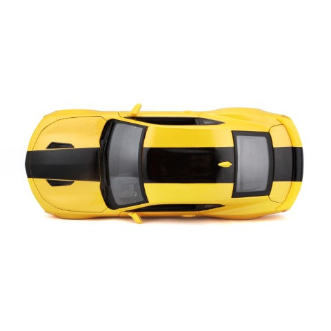 10-31689 Bburago Maisto - Chevrolet Camaro SS (2016), gialla - 1:18