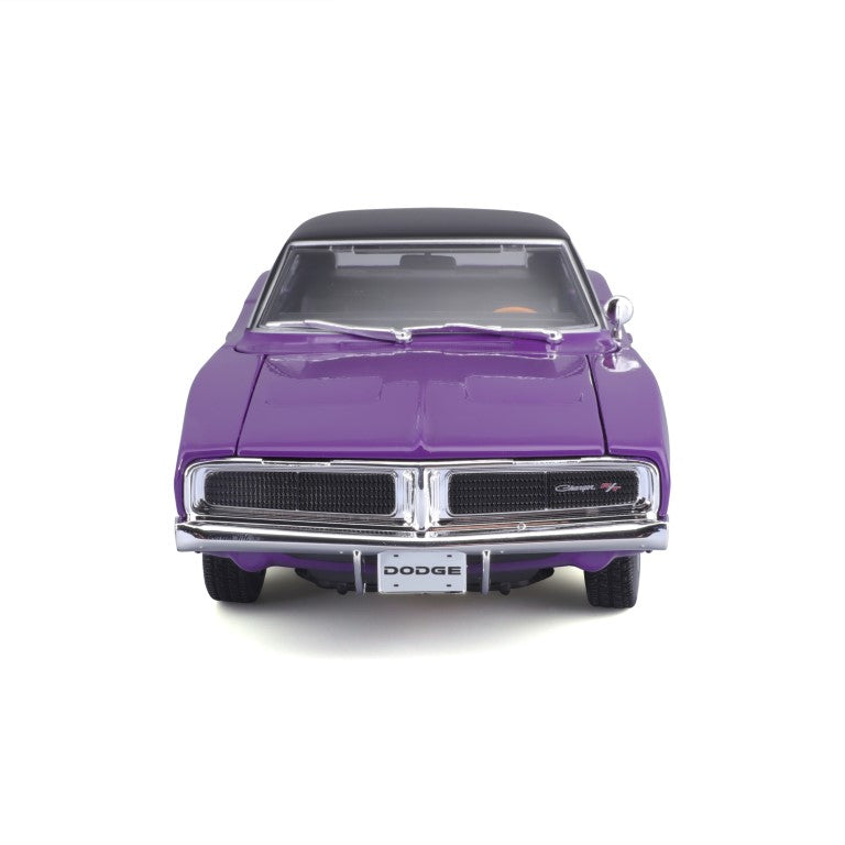10-31387 Bburago Maisto - Dodge Charger R/T (1969), viola - 1:18