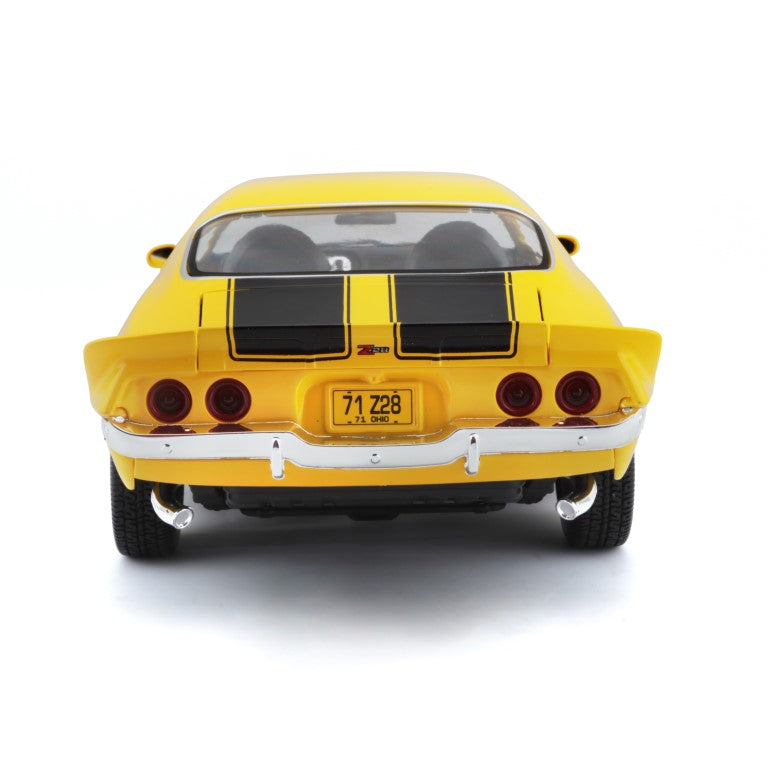 10-31131 YL - Bburago Maisto - 1:18 - 1971 Chevrolet Camaro - Gialla
