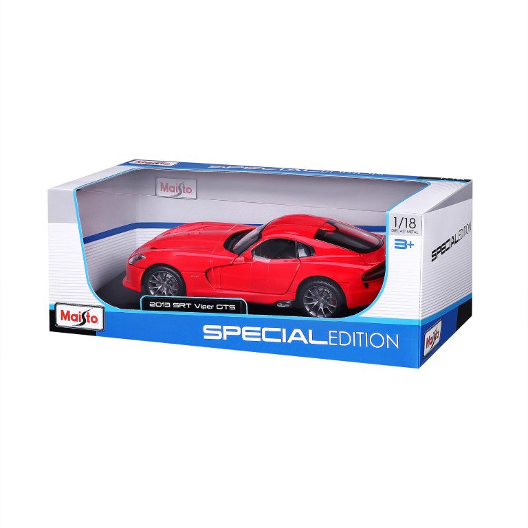 10-31128 RD Bburago Maisto - Dodge SRT Viper GTS (2013), rossa - 1:18