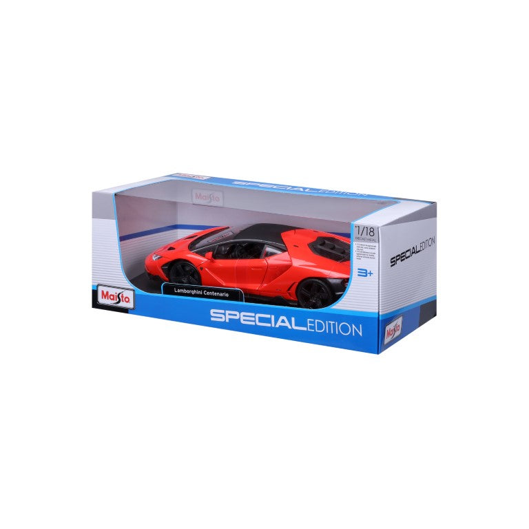 10-31386 Bburago Maisto - Lamborghini Centenario, arancione - Scala 1:18