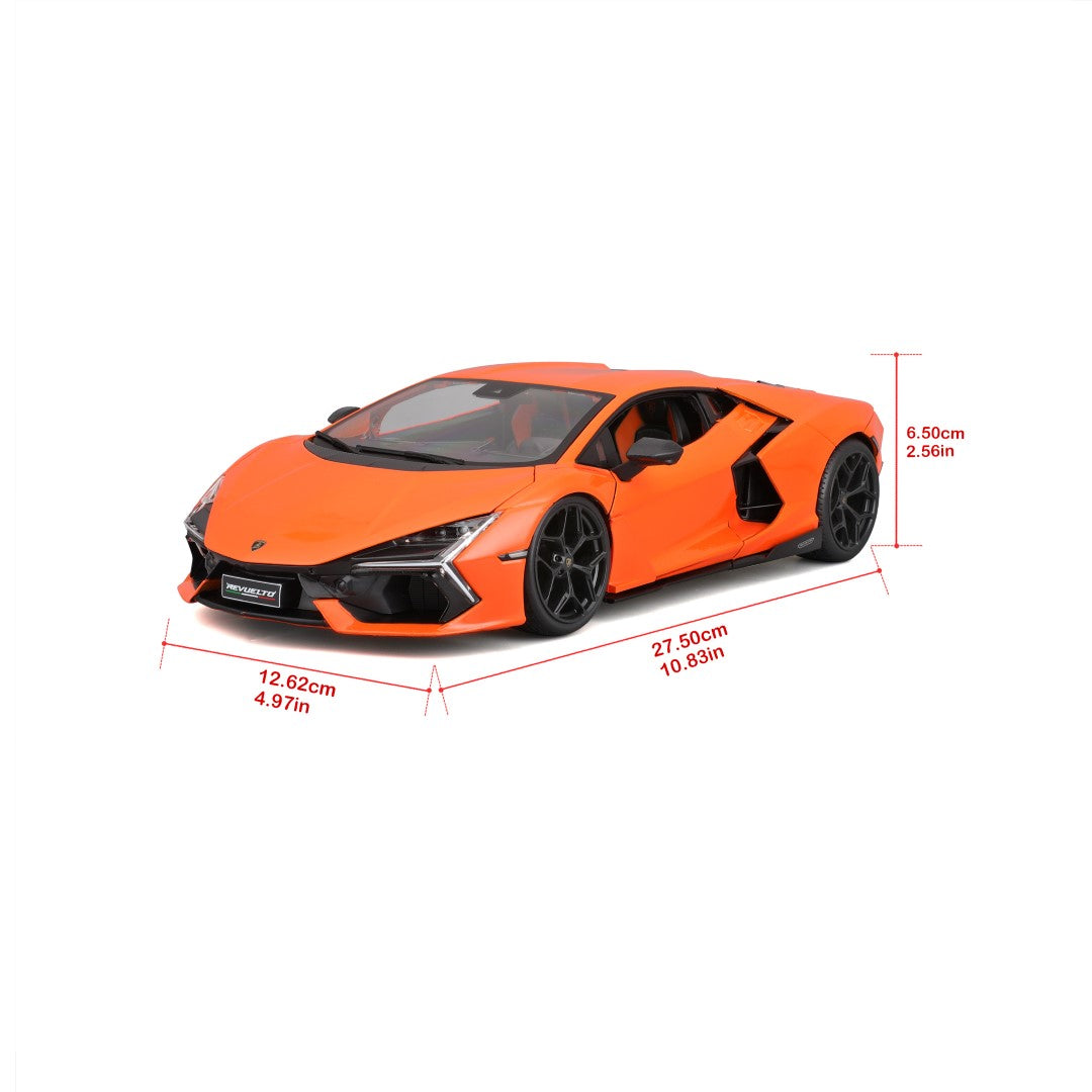 *31463 OG Bburago Maisto - Lamborghini Revuelto, arancione - Scala 1:18