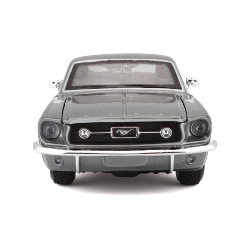 10-31260 GY Bburago Maisto - Ford Mustang GT (1967), grigia - 1:24