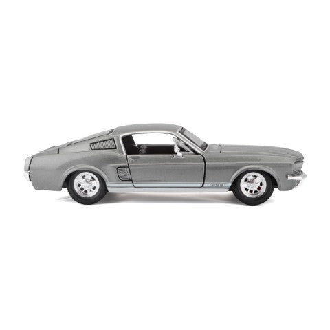 10-31260 GY Bburago Maisto - Ford Mustang GT (1967), grigia - 1:24