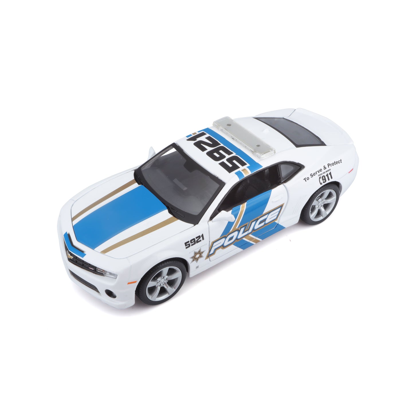 10-31208 Bburago Maisto - Chevrolet Camaro RS Police (2010) - 1:24