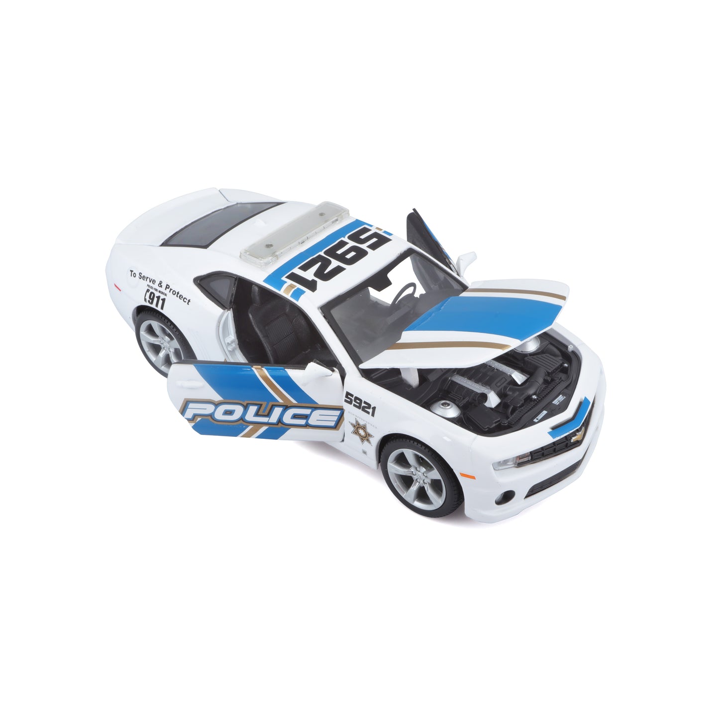 10-31208 Bburago Maisto - Chevrolet Camaro RS Police (2010) - 1:24