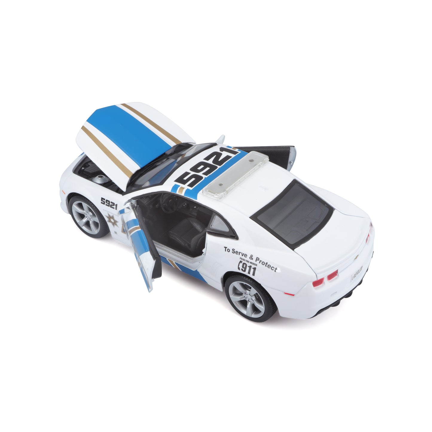 10-31208 Bburago Maisto - Chevrolet Camaro RS Police (2010) - 1:24