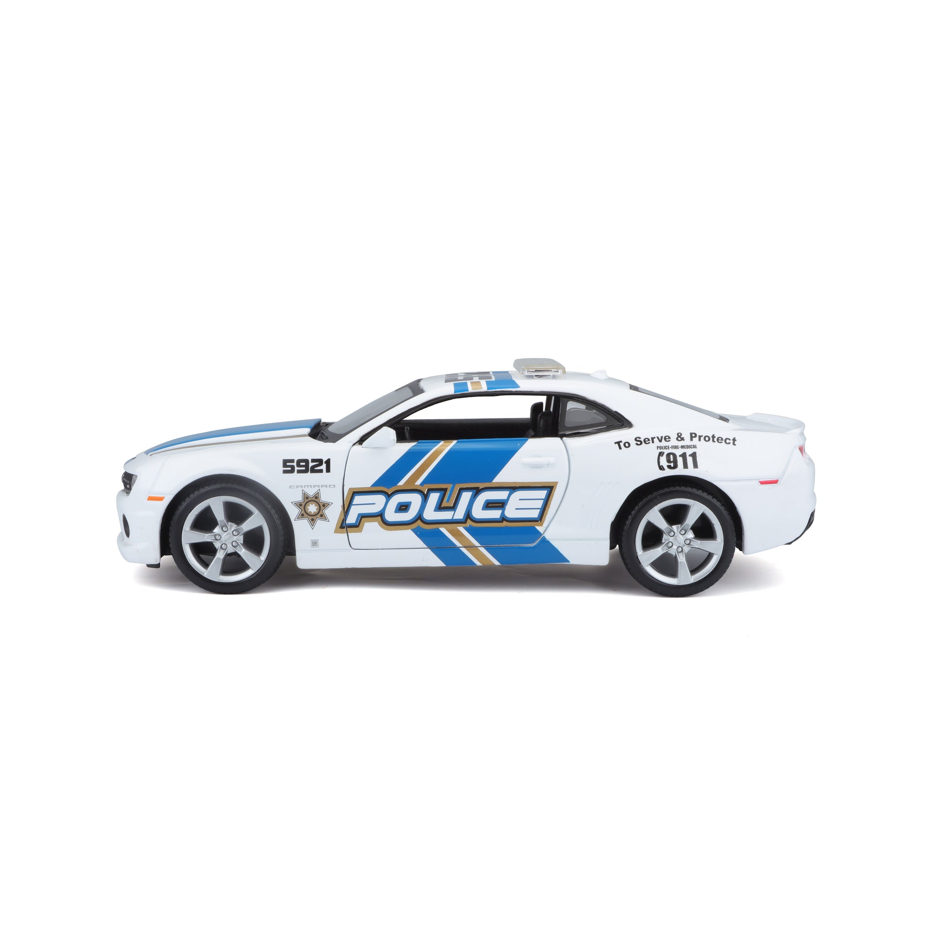10-31208 Bburago Maisto - Chevrolet Camaro RS Police (2010) - 1:24
