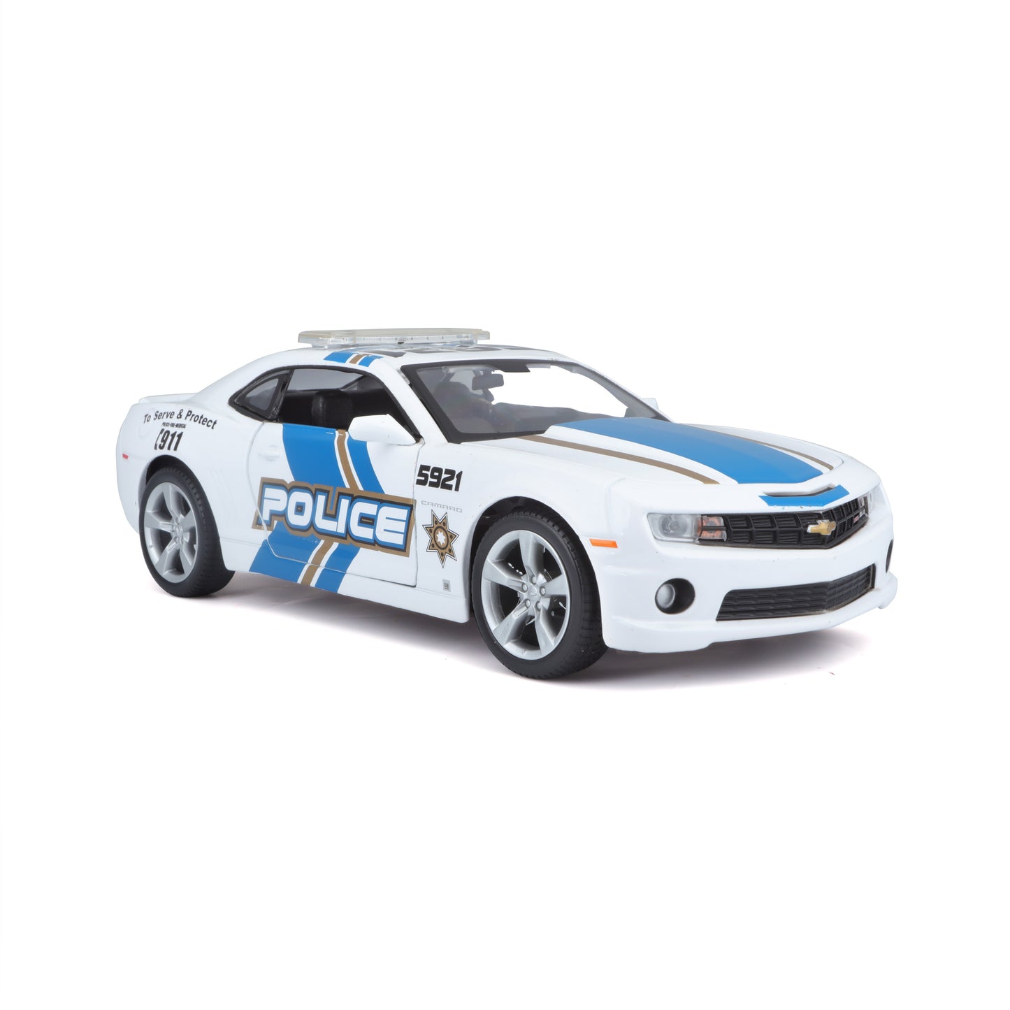 10-31208 Bburago Maisto - Chevrolet Camaro RS Police (2010) - 1:24
