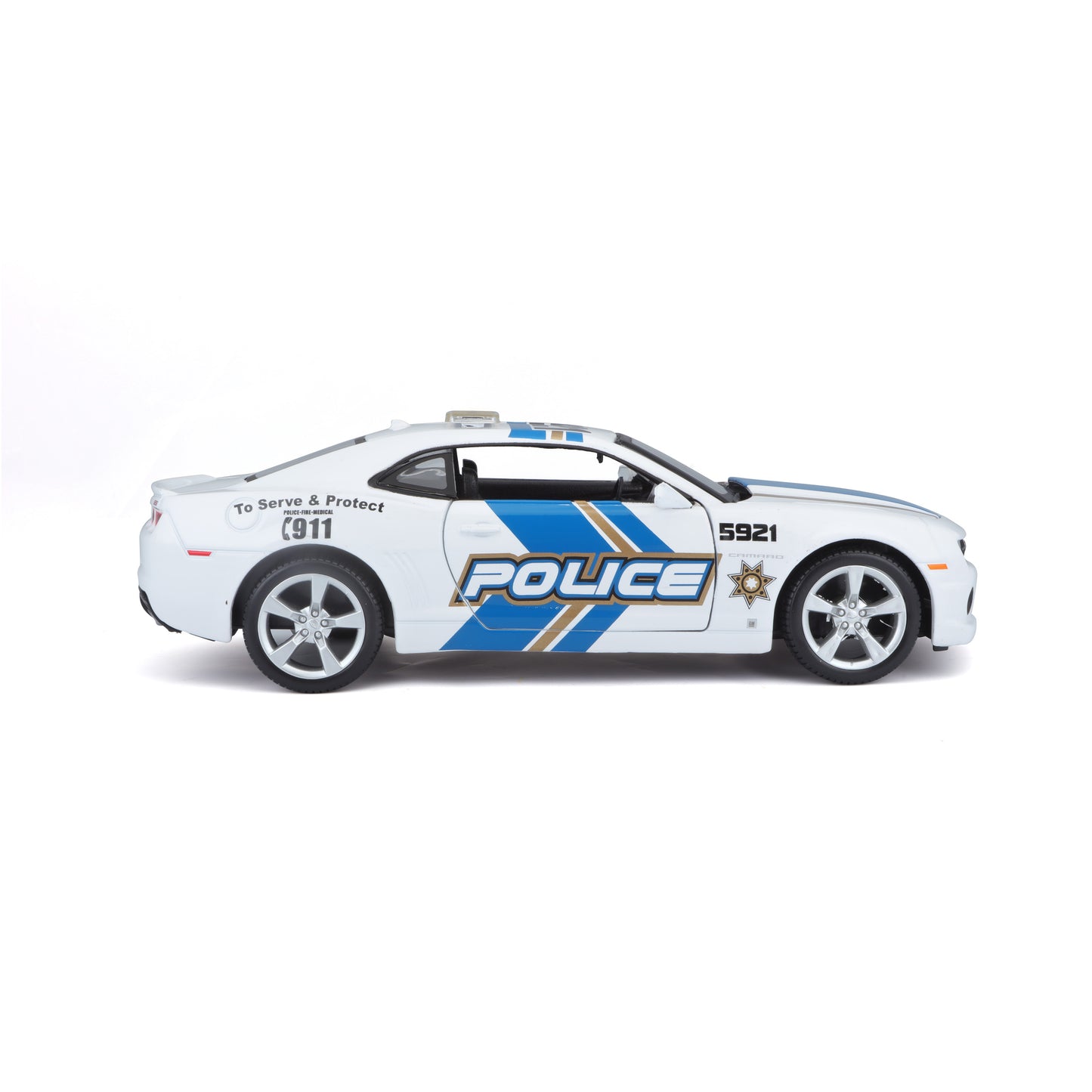 10-31208 Bburago Maisto - Chevrolet Camaro RS Police (2010) - 1:24