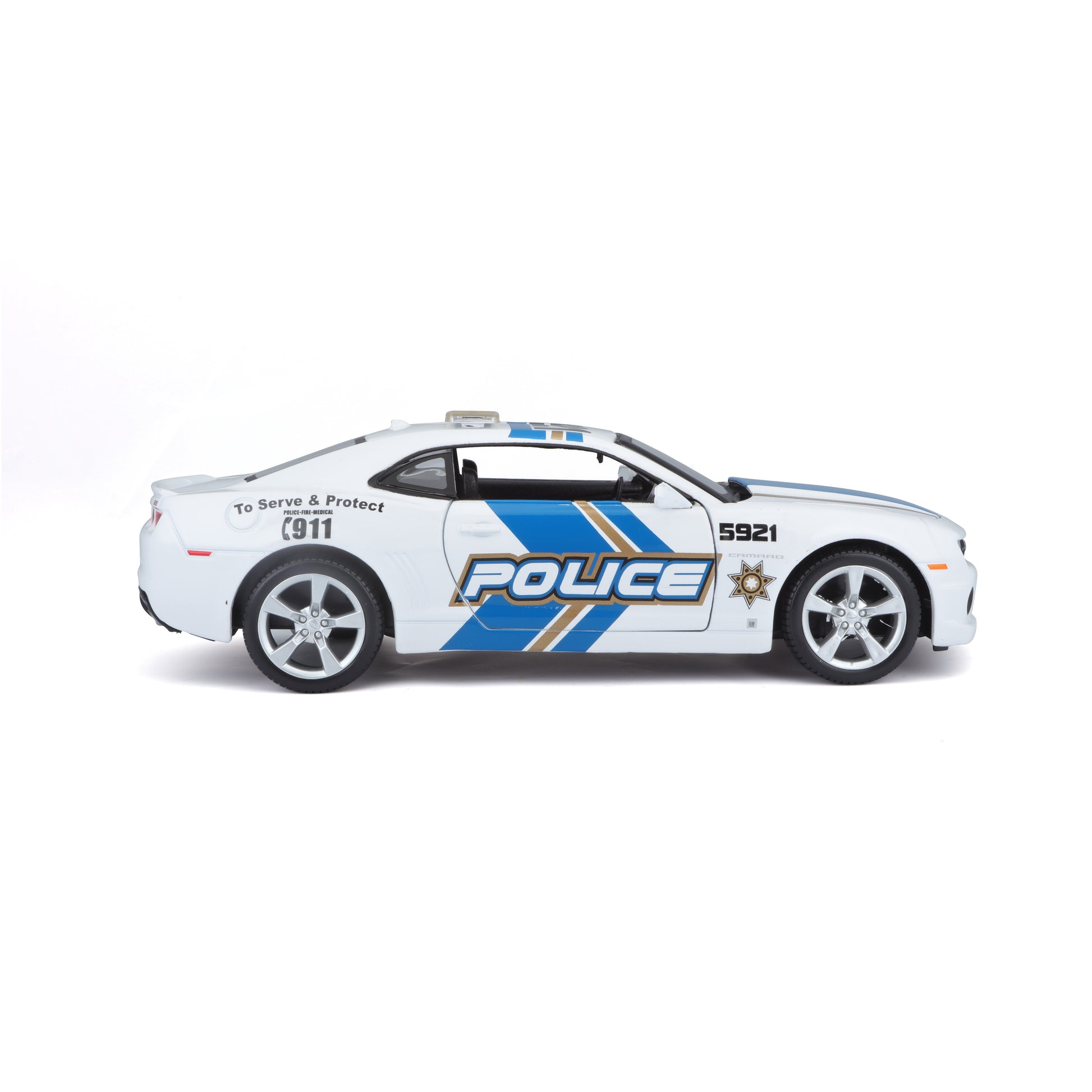 10-31208 Bburago Maisto - Chevrolet Camaro RS Police (2010) - 1:24
