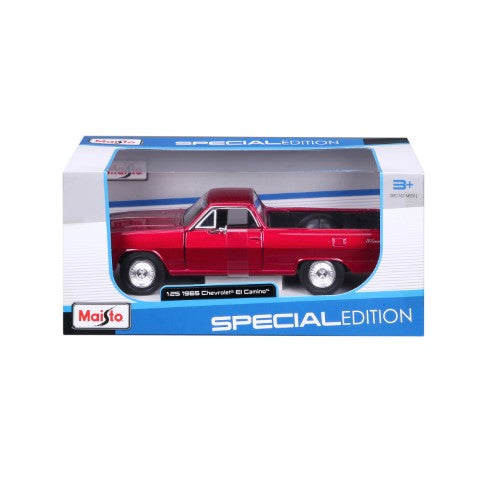 10-31977 Bburago Maisto - Chevrolet El Camino (1965), rossa - 1:25