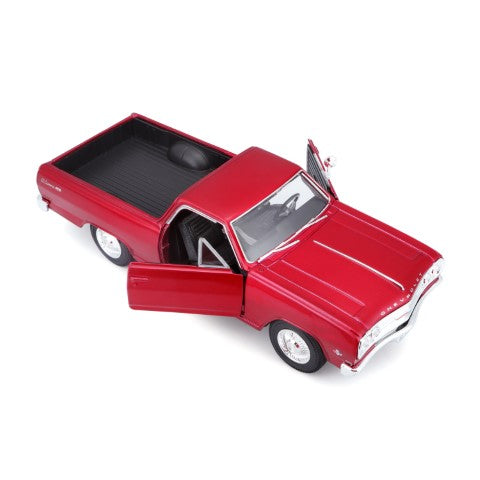 10-31977 Bburago Maisto - Chevrolet El Camino (1965), rossa - 1:25