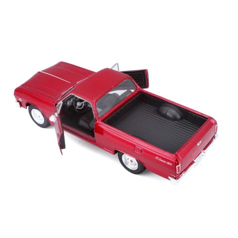 10-31977 Bburago Maisto - Chevrolet El Camino (1965), rossa - 1:25
