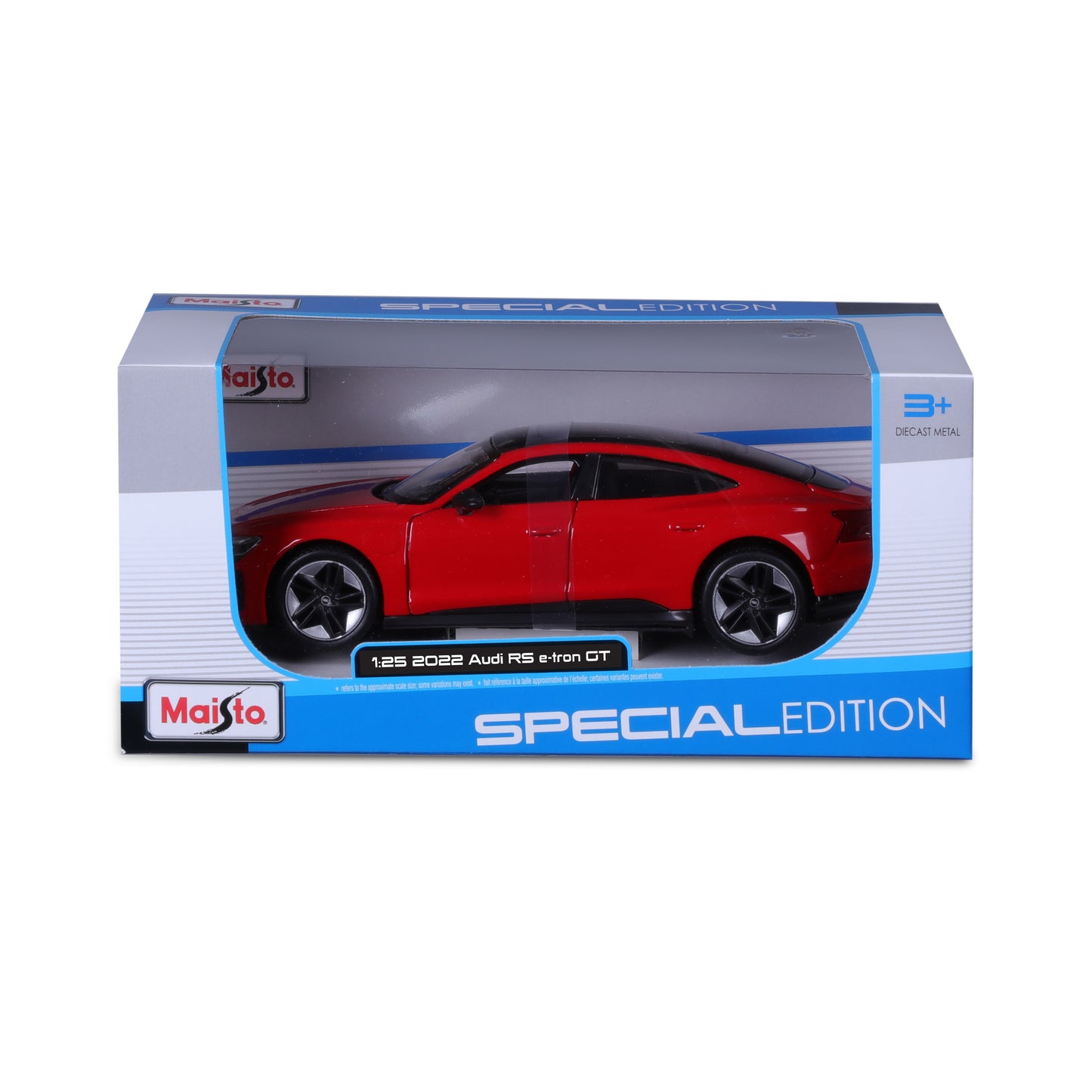 32907 RD Bburago Maisto - Audi RS e-tron GT (2022), rossa - Scala 1:25