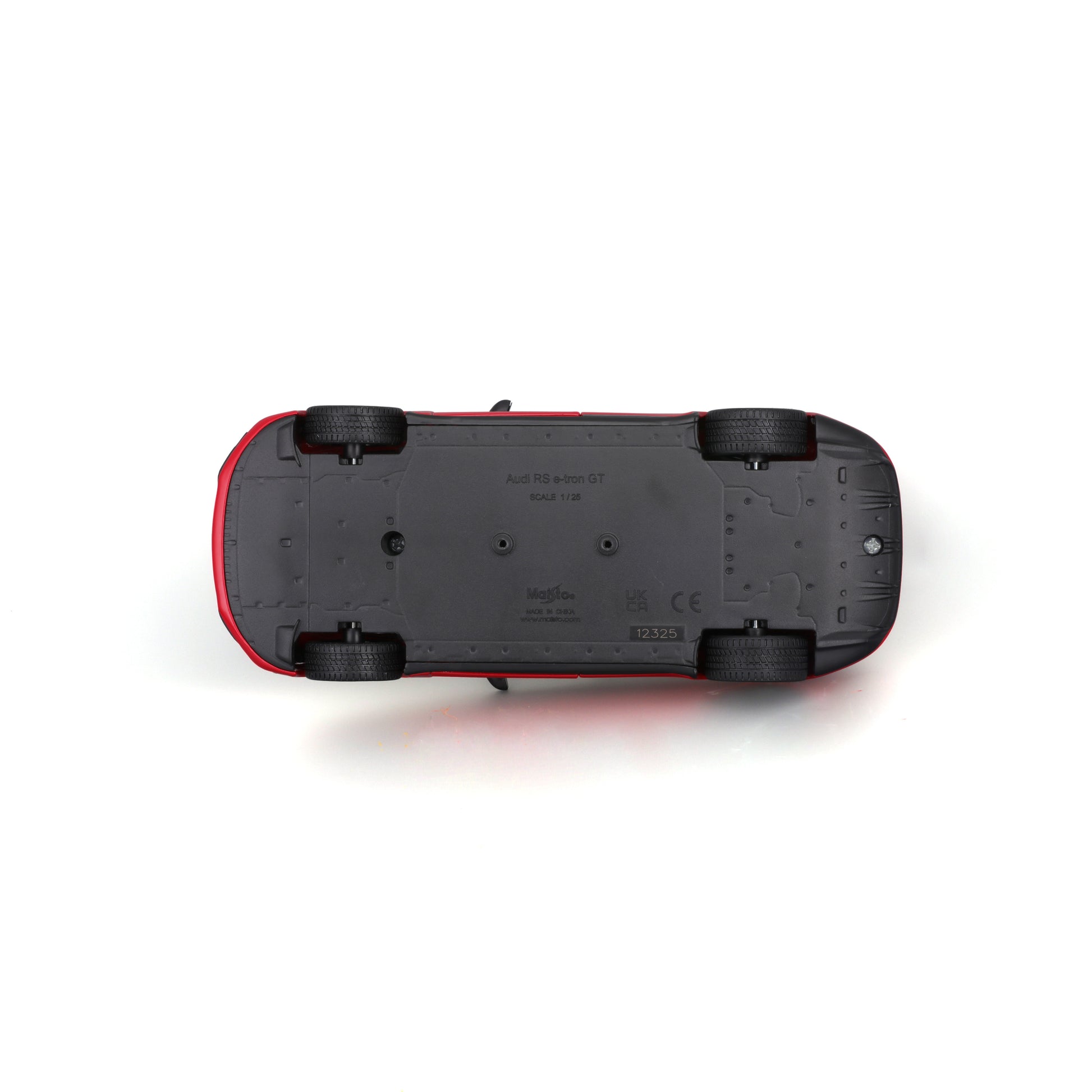 32907 RD Bburago Maisto - Audi RS e-tron GT (2022), rossa - Scala 1:25