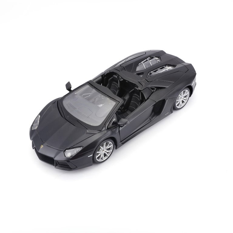10-31504 Bburago Maisto - Lamborghini Aventador LP 700-4 Roadster, nera - 1:24